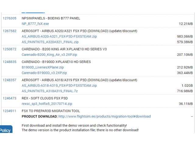 FSX/P3D正版插件大全，SIMMARKET商店